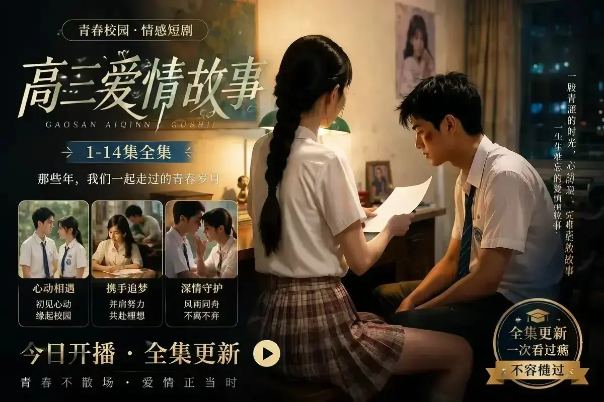 AI短剧《B中爱情故事》完整版在线观看 - 未删减4KHDR画质高清播放 - 百度网盘资源下载