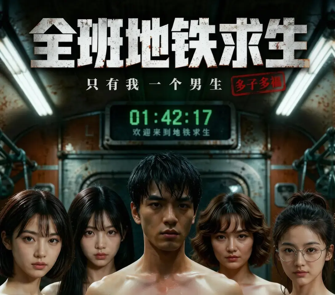 AI短剧《全班地铁求生，只有我一个男生》HD高清完整版全集免费在线看-地铁全员被困人性抉择剧情-夸克网盘资源分享